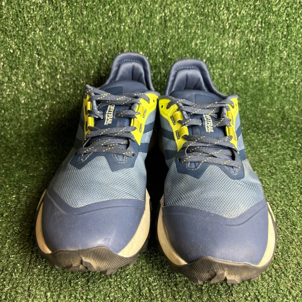 The North Face Offtrail Versa Trail Running Hiking Sneaker Blue Yellow Mens 10